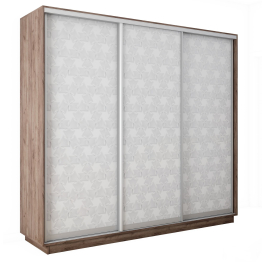 Шкаф-купе Экспресс 3-х дверный Фотопечать Калейдоскоп Стекла 180х60х240