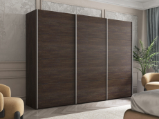 Шкафы-купе 3-х дверные, Шкаф Эста трио ЛДСП 2400 x 2700 x 660