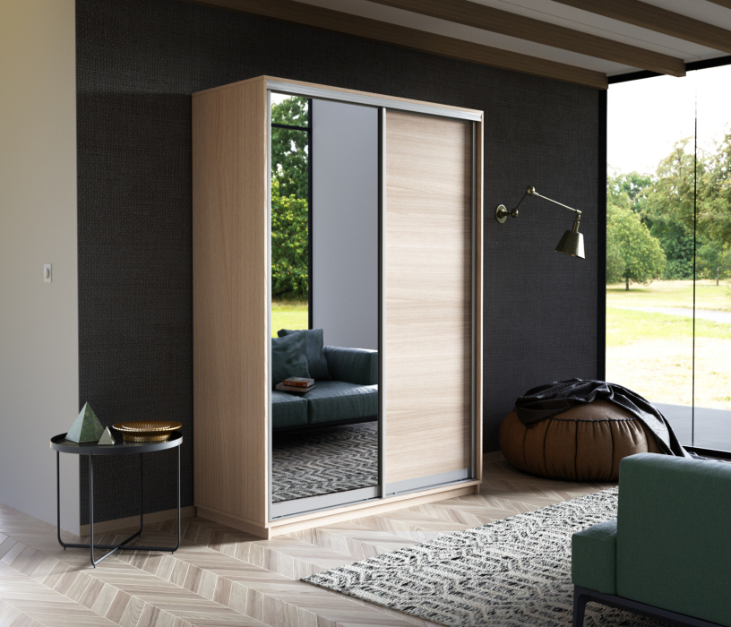 Шкафы-купе, Шкаф-купе Экспресс Медиум дуо 2400 x 1600 x 600