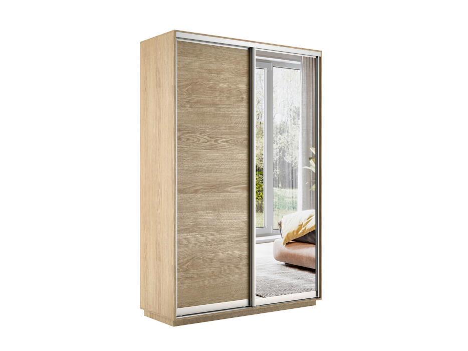 Шкафы-купе 2-х дверные, Шкаф-купе Экспресс Медиум дуо 2400 x 1200 x 450