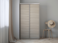 Шкафы-купе 2-х дверные, Шкаф-купе Экспресс Хит 2х дверный ДСП 120х60х220