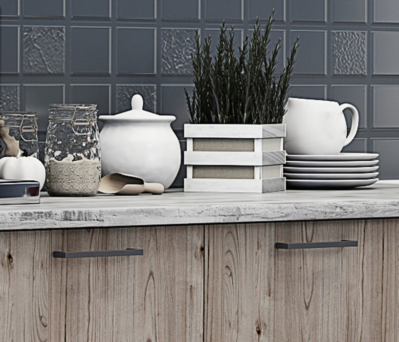 Кухонные гарнитуры, Кухня Астра 2,0 м Красное дерево патина/Дуб галиано МДФ