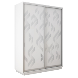 Шкаф-купе Экспресс 2-х дверный Фотопечать Ленты Стекла 140х60х240