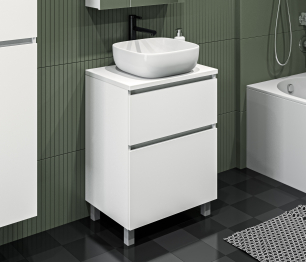 Тумба Люкс СБ-3334 Белый