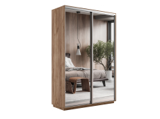 Шкафы-купе, Шкаф-купе Экспресс Экспенс дуо 2400 x 1400 x 600