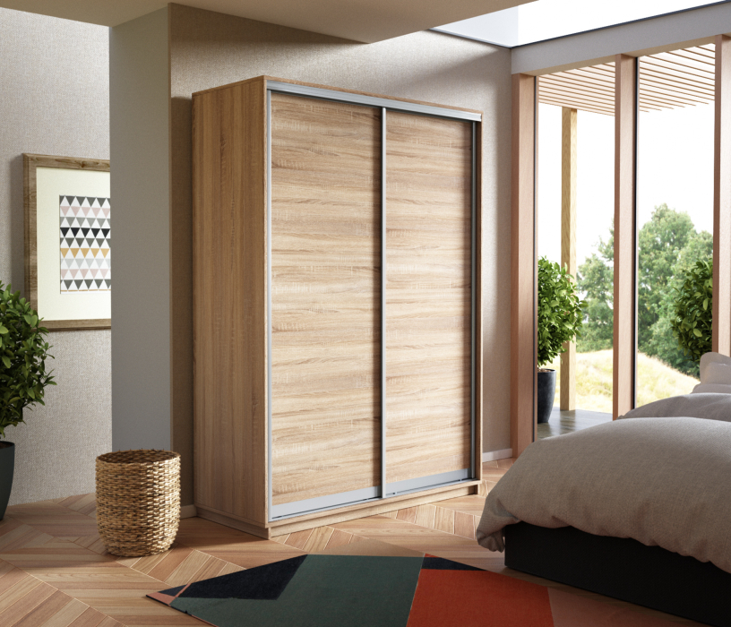 Шкафы-купе, Шкаф-купе Экспресс Элемент дуо 2200 x 1200 x 600