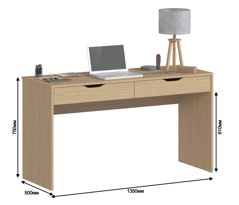 Прямые компьютерные столы, Стол Бруклин СБ-3335