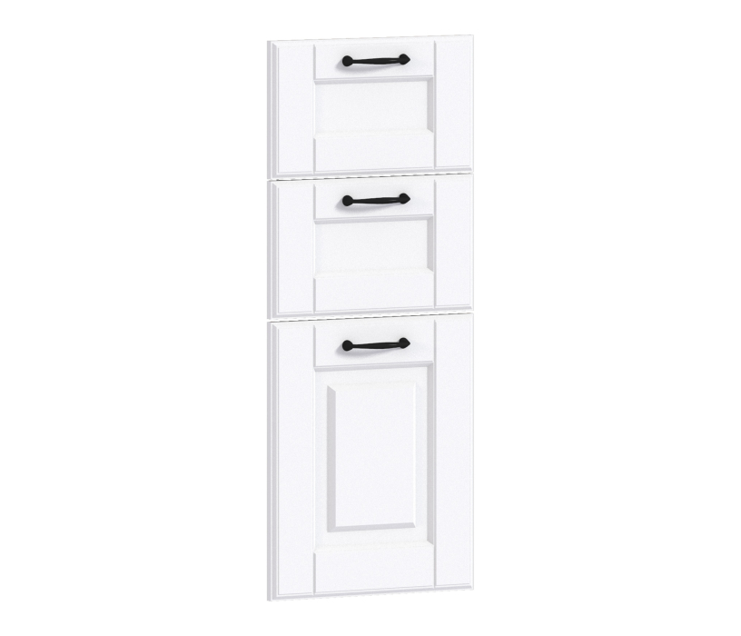 , Накладка ящика Регина24 Н-30 МДФ Белый матовый