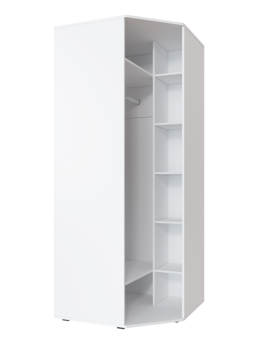 Угловые шкафы, Шкаф угловой Эмилия ЭЛ-17К с зеркалом