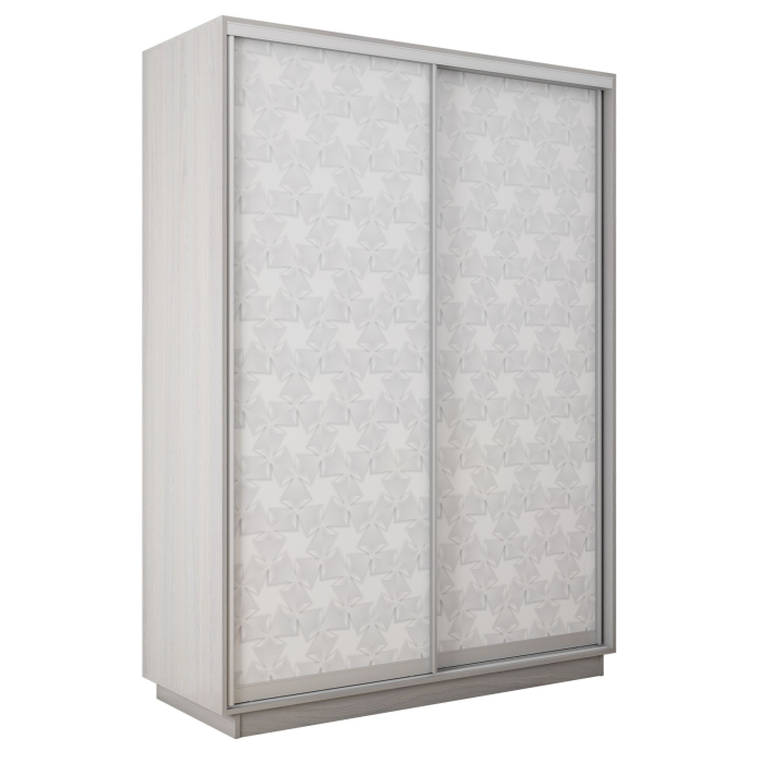 Шкафы-купе 2-х дверные, Шкаф-купе Экспресс 2-х дверный Фотопечать Калейдоскоп Стекла 140х60х220