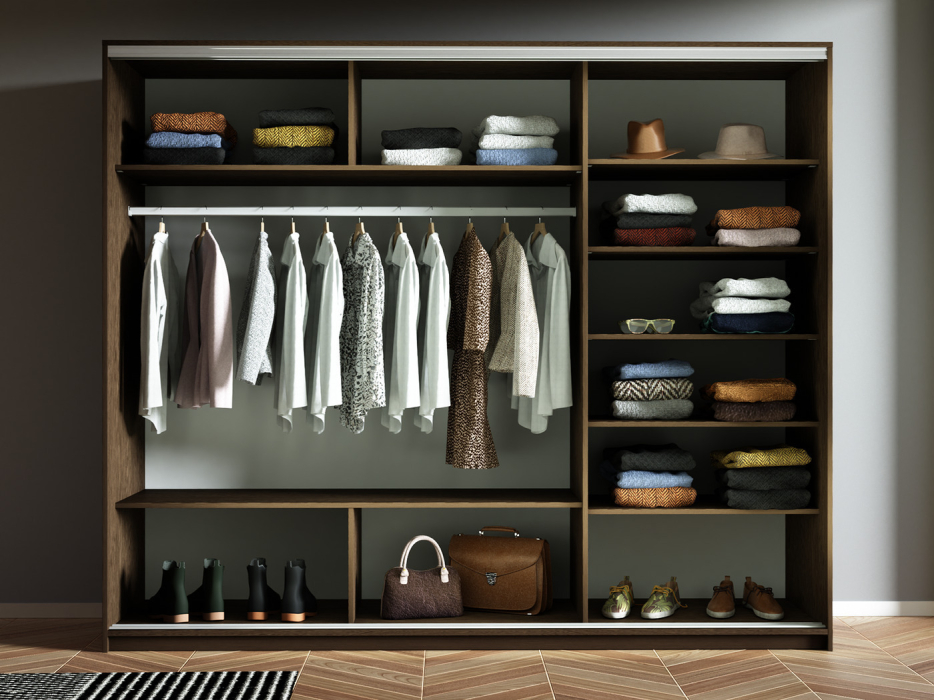 Шкафы-купе 3-х дверные, Шкаф-купе Прайм 3-х дверный Стекла хаки/ДСП/Доводчики 210х57х230