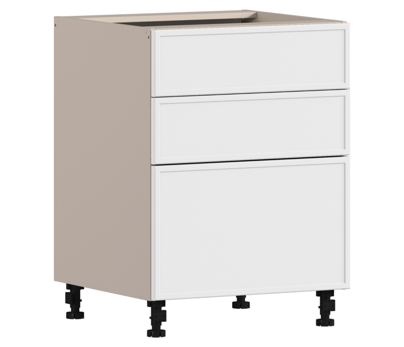 Квадро, Квадро стол 3 ящ 60х82 см