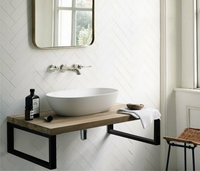 Тумбы без раковины, Полка под раковину Детройт