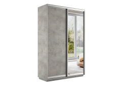 Шкафы-купе 2-х дверные, Шкаф-купе Экспресс Медиум дуо 2400 x 1400 x 450