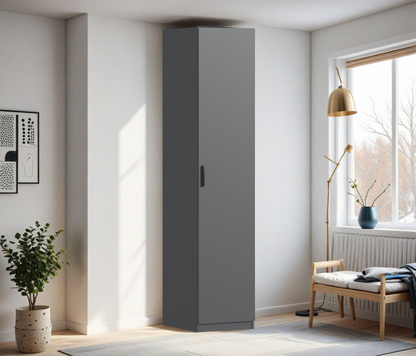 Для одежды, Шкаф однодверный Макс 500 мм, вариант №3 (ЛДСП)