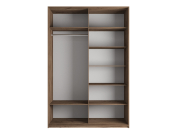 Шкаф-купе Эста 2-х дверный ДСП/Стекла фисташка/Доводчик 180х66х240