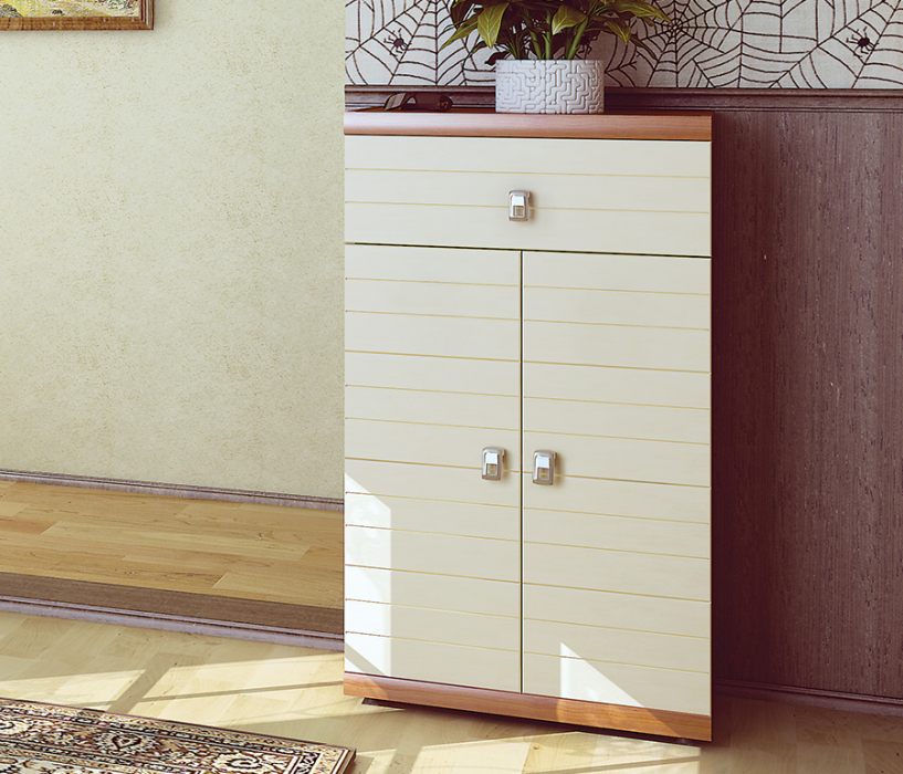 , Тумба ГреттаСБ-967 ВишБ/МДФКлён