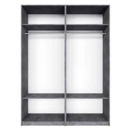 Распашной шкаф Локер 800+800 (Гармошка) 