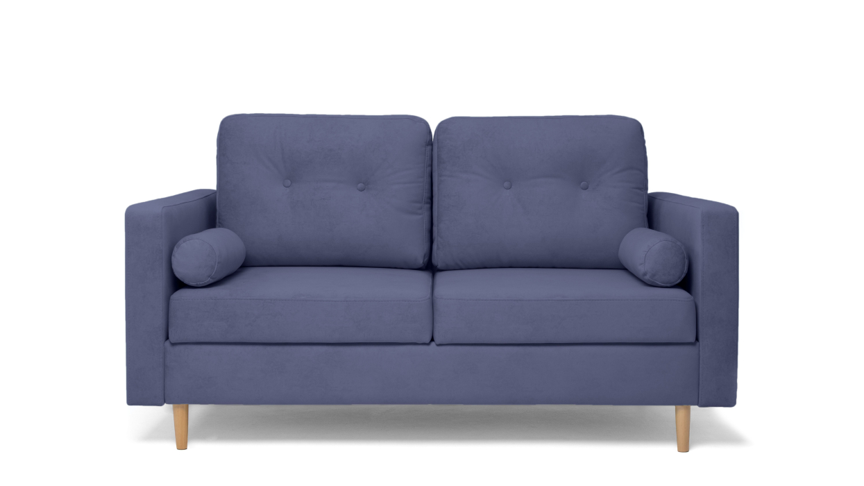 Диваны прямые кухонные, Диван Lucas 140, велюр