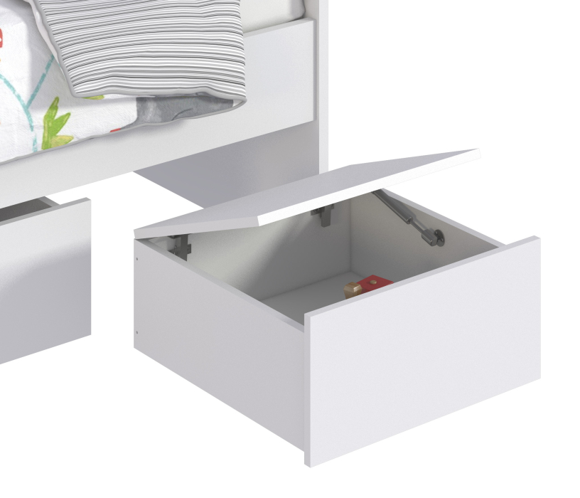 Кровати 90 см, Терра Кровать СБ-3149/1 с ящиками, основание СБ-3343 в подарок!