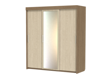 Шкаф-купе шк-20 3-х дверный с зеркалом