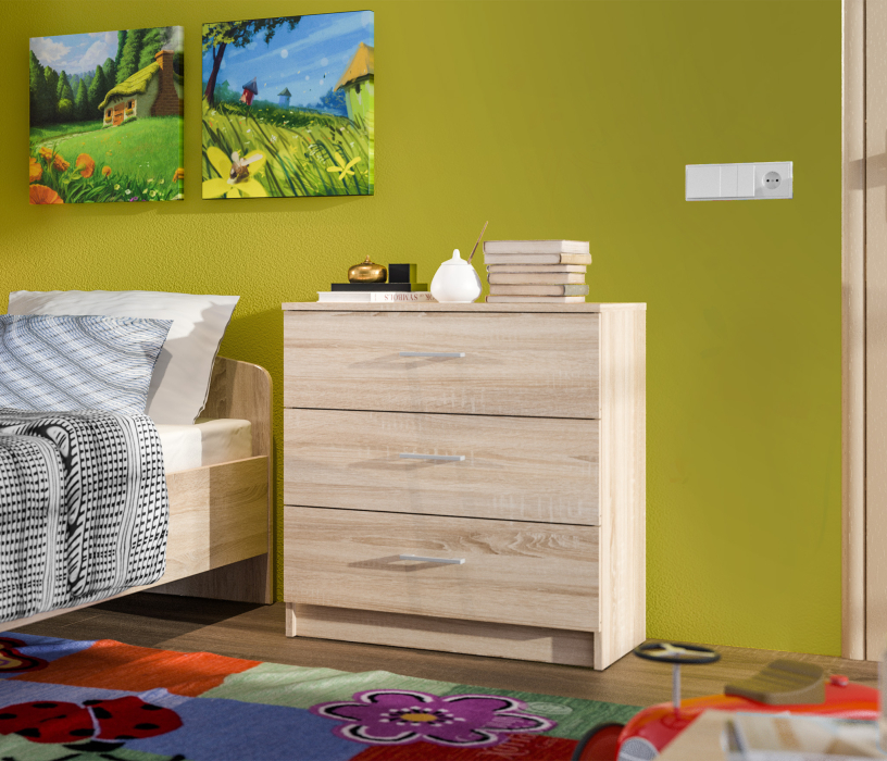 Комоды, Комод Терра (Лофт) СБ-2964 Сонома