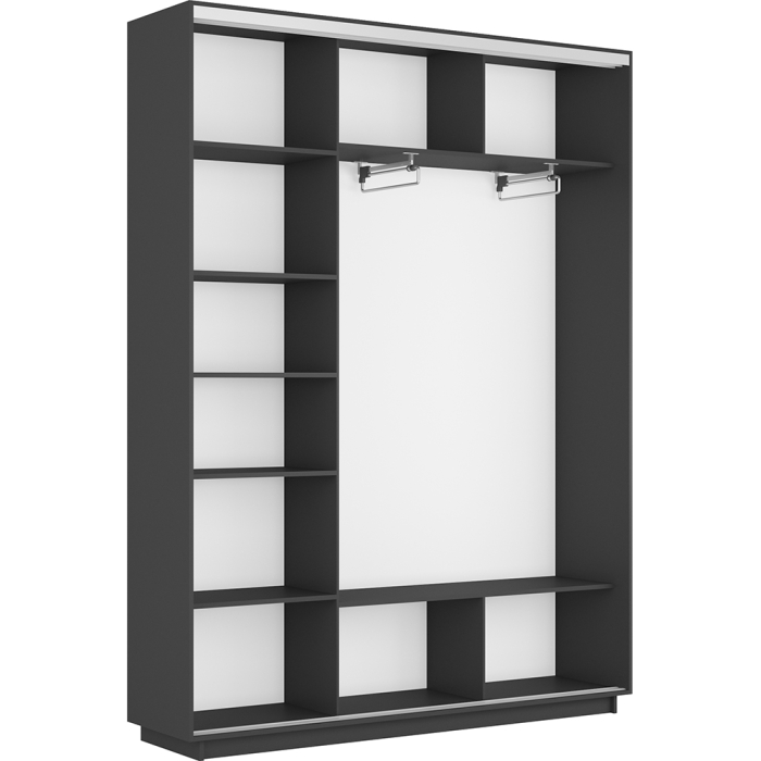 Шкафы-купе, Шкаф-купе Экспенс Широкий, 180х45х240