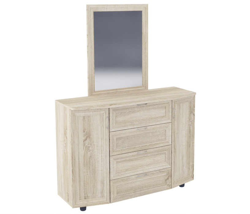 Комоды, Комод 1 с зеркалом