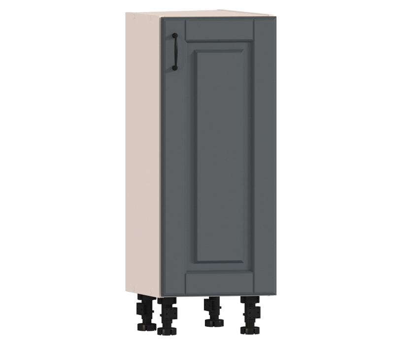 , Регина РСТУ-30 Шкаф-стол торцевой Песочный/МДФ Серый матовый