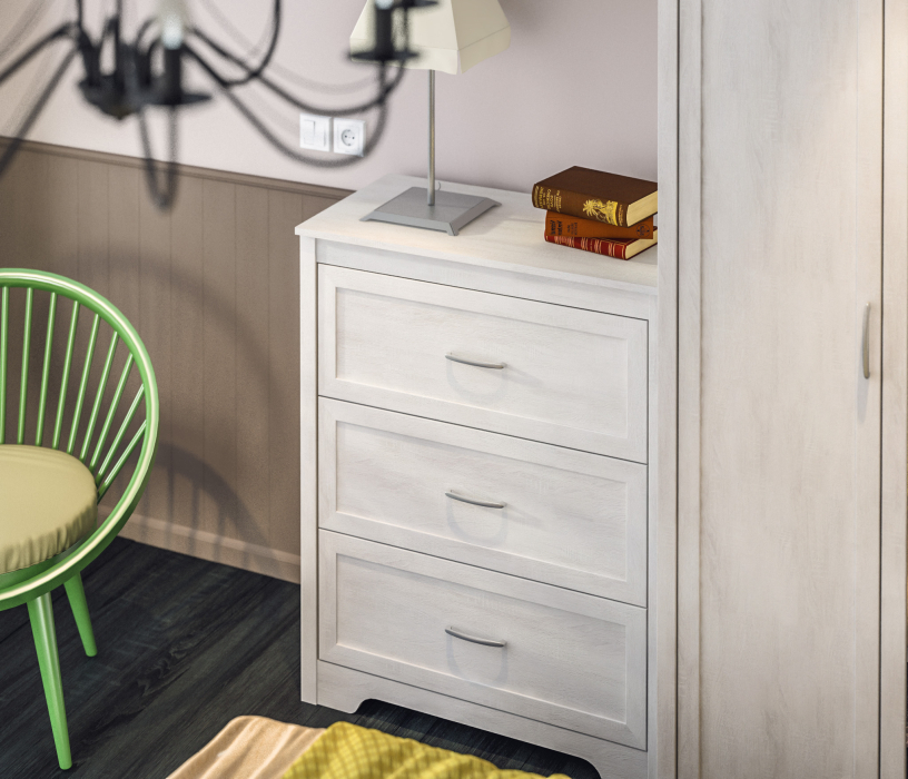 Комоды, Комод Прованс СБ-2560/1