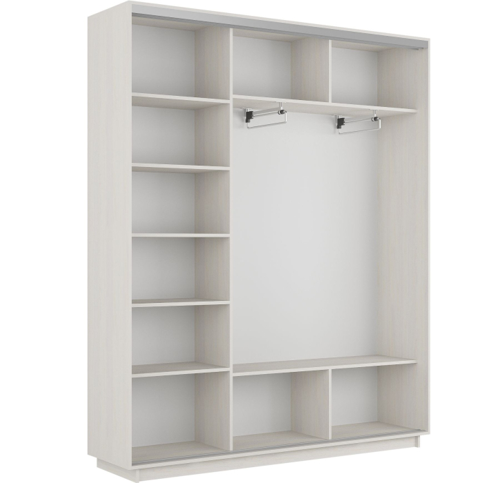 Шкафы-купе 3-х дверные, Шкаф-купе Экспресс 3-х дверный Фотопечать Калейдоскоп Стекла 180х45х240