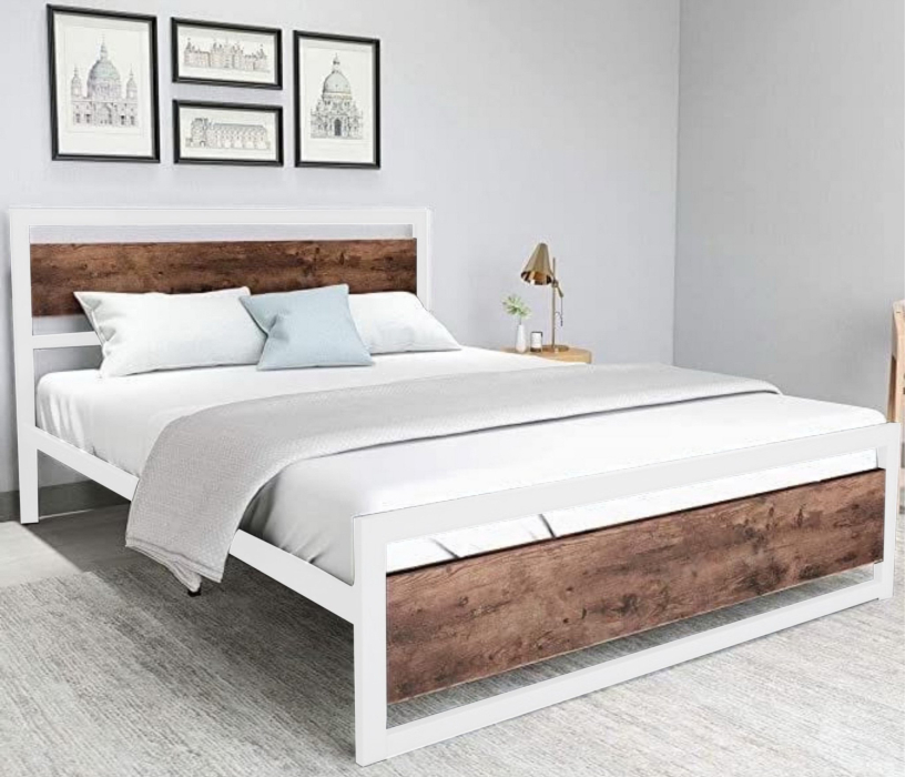 Кровати 140 см, Кровать в стиле лофт Бостон 1.4