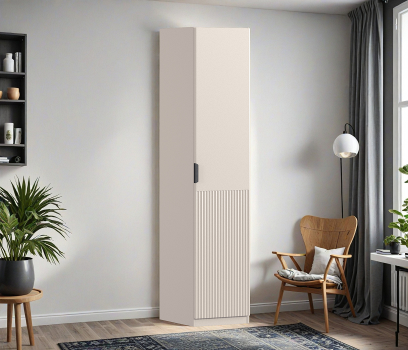 Для одежды, Шкаф однодверный Макс 500 мм, вариант №2 (ЛДСП/МДФ)