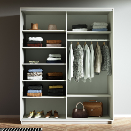 Шкаф-купе Экспресс 2-х дверный Фотопечать Шары Стекла 140х60х240