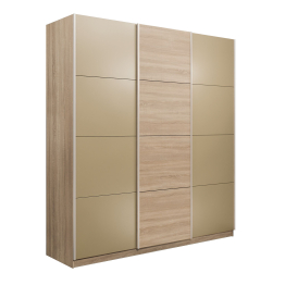 Шкаф-купе Прайм 3-х дверный Стекла фисташка/ДСП/Доводчики 210х57х230
