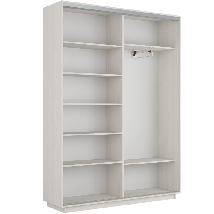 Шкафы-купе 2-х дверные, Шкаф-купе Экспресс 2-х дверный Фотопечать Шелк Стекла 120х45х220