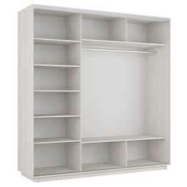 Шкаф-купе Экспресс Медиум (1 зеркало) трио 2200 x 2100 x 600