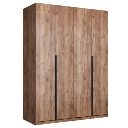 Распашной шкаф Локер 800+800 (Гармошка) с полками и ящиками слева