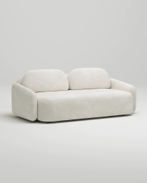 Диван Форест 225 см в обивке искусственный мех HUSH