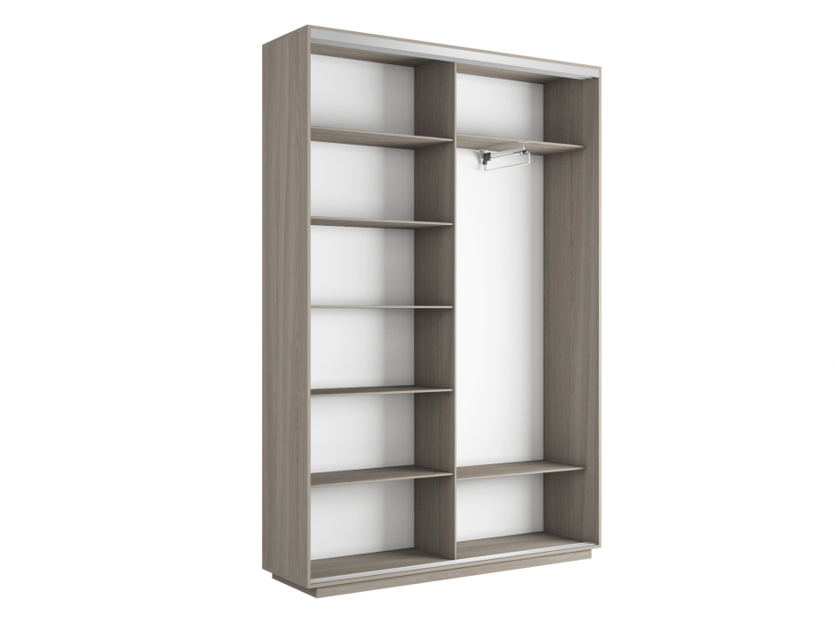 Шкафы-купе 2-х дверные, Шкаф-купе Экспресс Элемент дуо 2400 x 1400 x 450