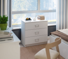 Комоды, Комод Терра (Лофт) СБ-2964 Белый