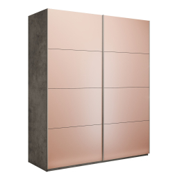 Шкаф-купе Эста 2-х дверный Стекла пудра/Доводчик 200х66х240