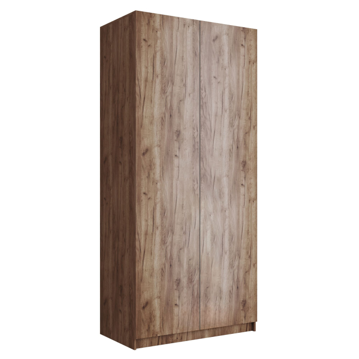 Шкафы распашные, Шкаф складной Е1 Локер ("Гармошка" с системой Push to Move/Левый)101х52,5х220 см, с полками