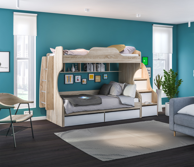 Кровати-чердаки, Кровать-чердак Мамбо СБ-2871