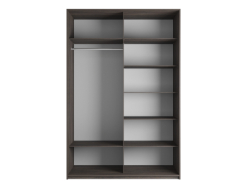 Шкаф-купе Эста Стекло белое+Стекло белое 200х66х240