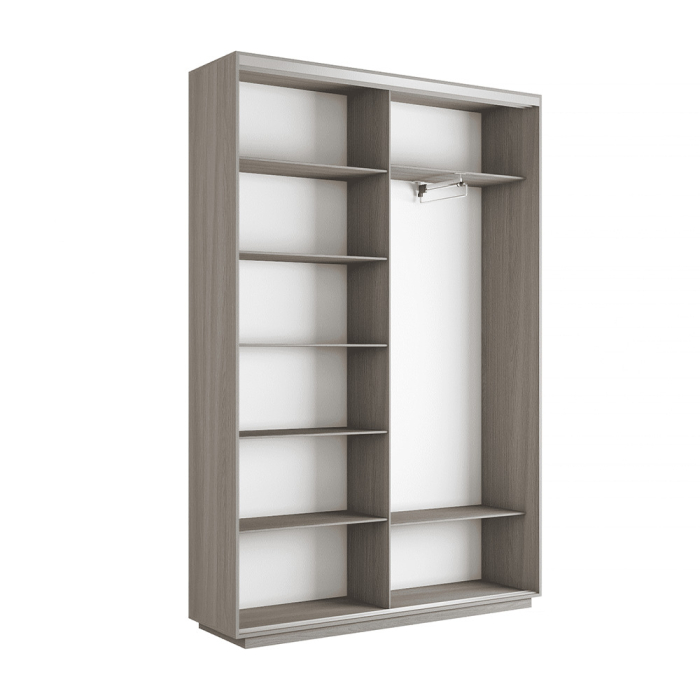 Шкафы-купе 2-х дверные, Шкаф-купе Экспресс 2-х дверный Фотопечать Шелк Стекла 120х45х220