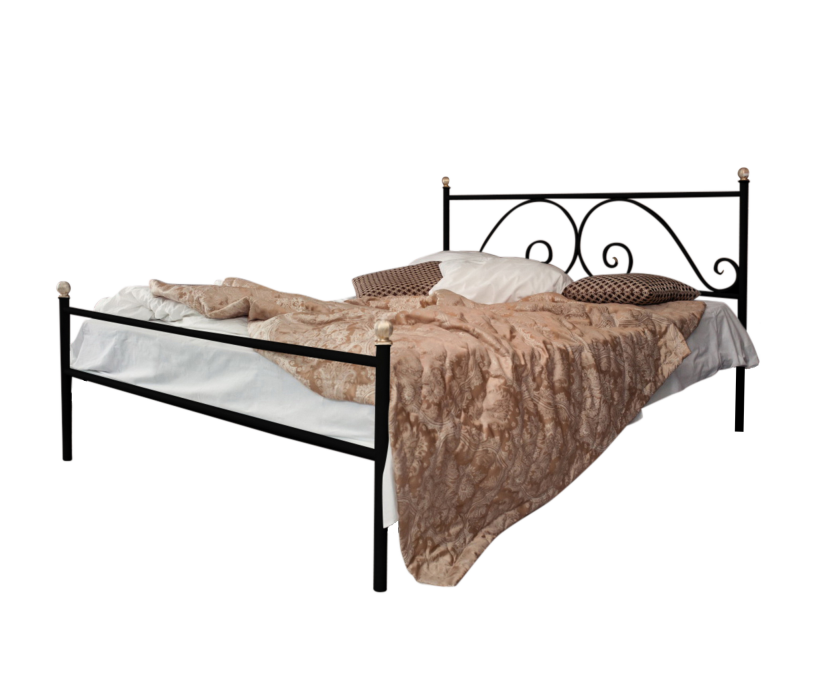 Кованые кровати, Кованая кровать Анталия 1.8 с одной спинкой