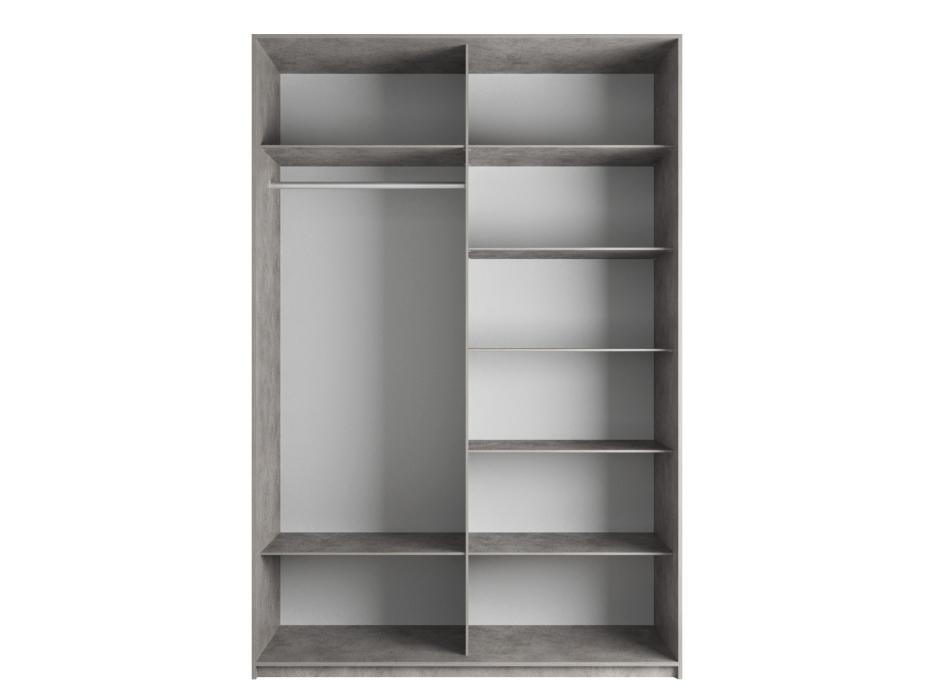 Шкафы-купе 2-х дверные, Шкаф-купе Эста 2-х дверный Стекла хаки/Доводчик 180х66х240