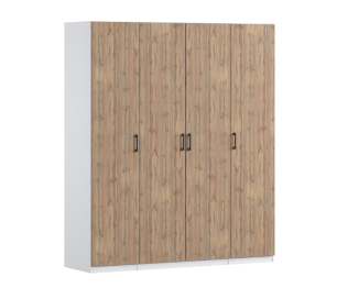 Шкаф четырехдверный Макс 2000 мм, вариант №2 (ЛДСП)