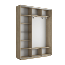 Шкаф-купе Экспресс 3-х дверный Фотопечать Калейдоскоп Стекла 240х45х220